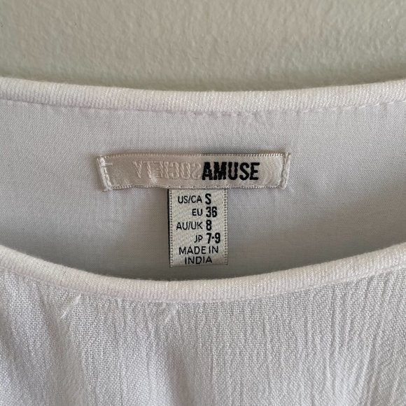 Amuse Society Kensington White Lace Dress - Size Small - Picture 6 of 10